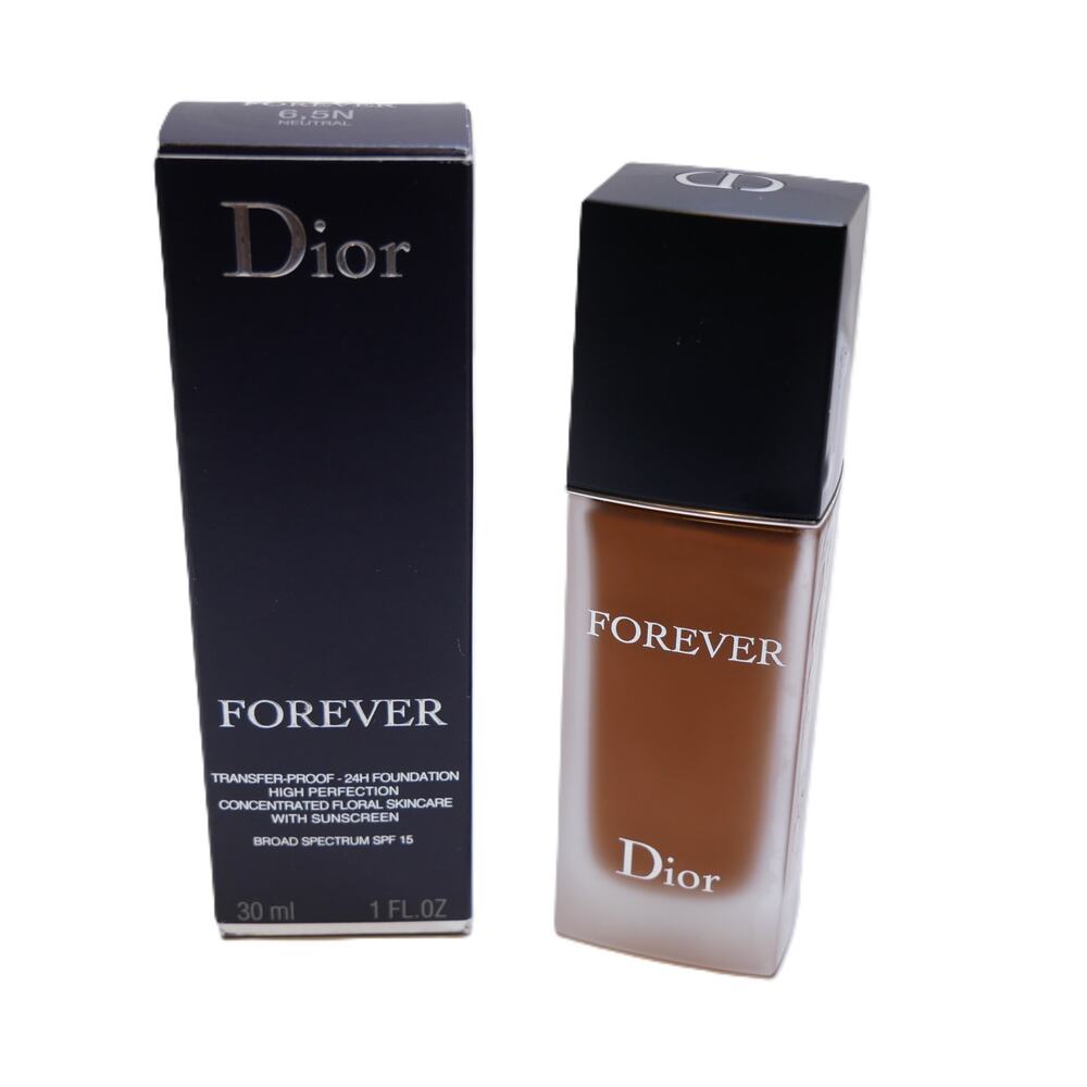 New Dior Forever 24H High Perfection Foundation SPF 15 6.5N Neutral 1oz 30ml